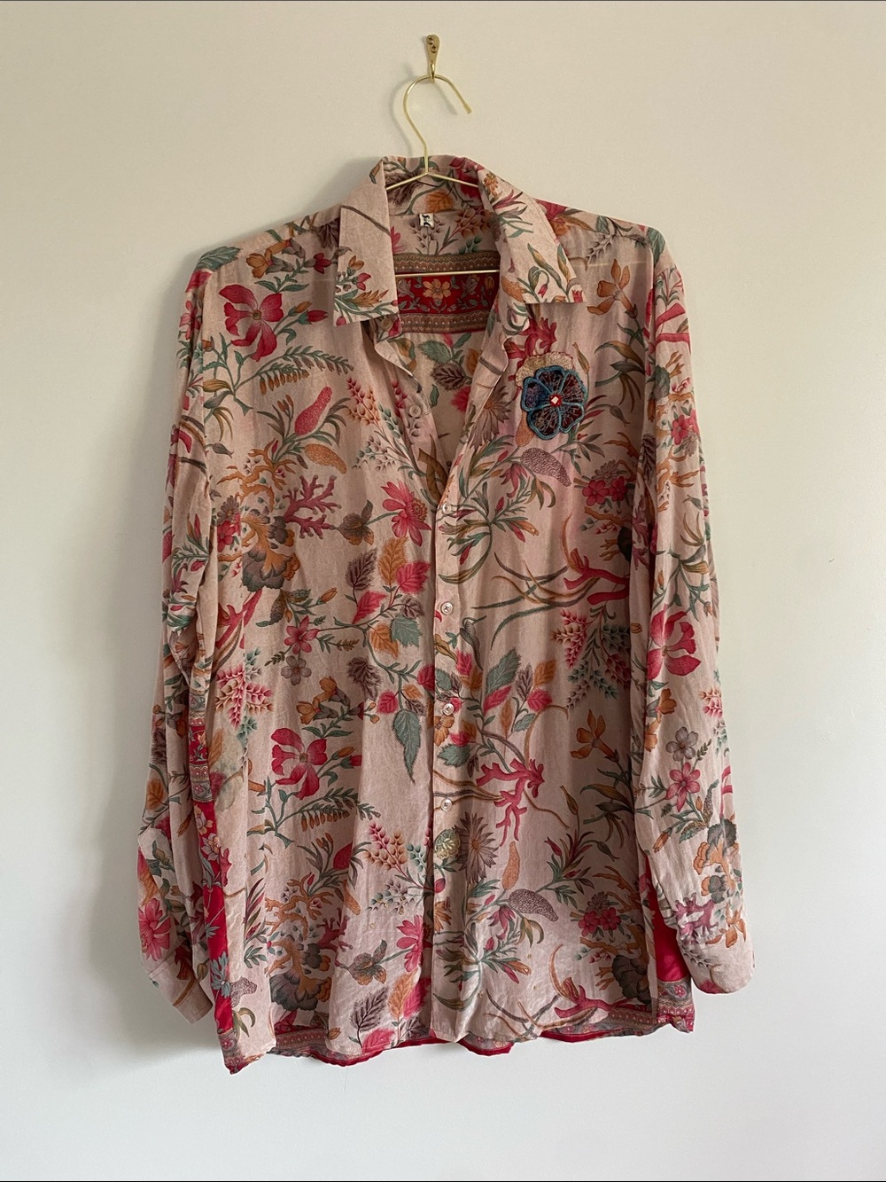 Sunchild The Silk Boyfriend Shirt